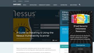 
                            11. A Guide to Installing & Using the Nessus Vulnerability Scanner