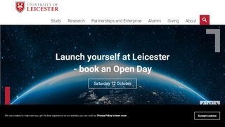 
                            3. A Leading UK University — University of Leicester