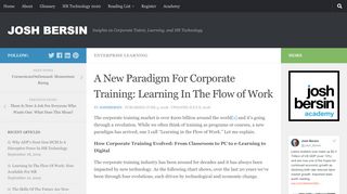 
                            9. A New Paradigm For Corporate Training: Learning In The Flow of ...