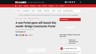 
                            8. A new Portal game will launch this month—Bridge Constructor Portal ...