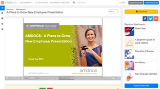 
                            9. A Place to Grow New Employee Presentation - studylib.net