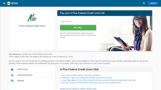 
                            3. A Plus Federal Credit Union | Pay Your Bill Online …