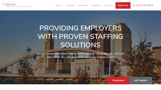 
                            8. A Plus Staffing Solutions: Columbus OH Staffing Agency | Employee ...