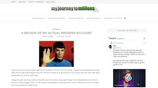 
                            2. A Review of My Actual Prosper Account - My Journey to Millions