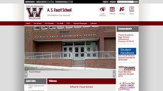 
                            5. A. S. Faust School / Homepage - East Rutherford School District