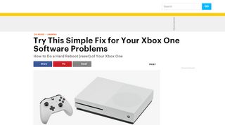 
                            8. A Simple Fix for Many Xbox One Problems - Lifewire