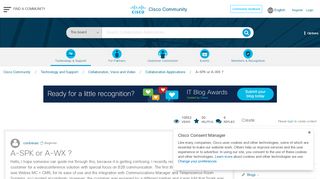 
                            7. A-SPK or A-WX ? - Cisco Community