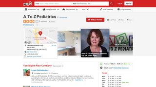 
                            9. A To Z Pediatrics - Pediatricians - 3400 Northwest Expy, Oklahoma ...