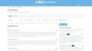
                            2. A-Z Databases - LibGuides