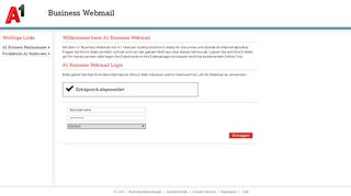 
                            2. A1 Business Webmail Login - A1.net