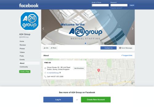 
                            8. A24 Group - About | Facebook