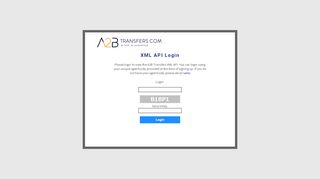 
                            3. A2B Transfers XMP API Login