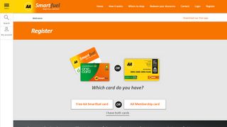 
                            1. AA Smartfuel - Welcome Cardholder
