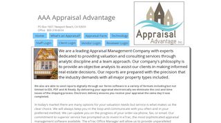 
                            3. AAA Appraisal Advantage - Experts at Real Estate …