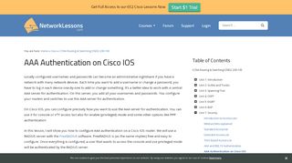 
                            5. AAA Authentication on Cisco IOS | NetworkLessons.com