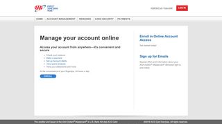 
                            5. AAA Dollars® Mastercard® | Online Account Access