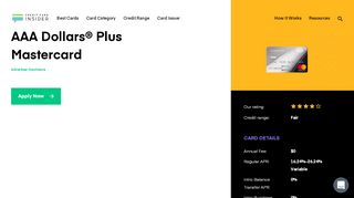 
                            5. AAA Dollars® Plus Mastercard - Info & Reviews -Credit Card ...