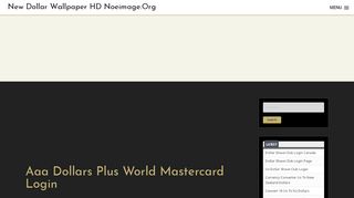 
                            7. Aaa Dollars Plus World Mastercard Login - New Dollar ...