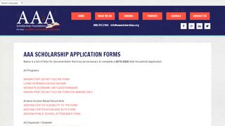 
                            4. AAA Scholarship Application Forms - AAA Scholarship ...