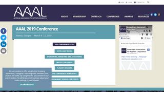 
                            6. AAAL 2019 Con - American Association For Applied Linguistics
