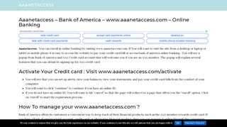 
                            1. Aaanetaccess - Bank of America - …