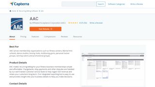 
                            5. AAC Reviews and Pricing - 2019 - Capterra