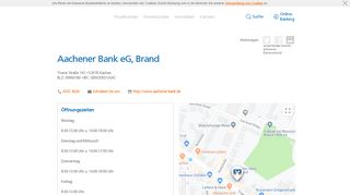 
                            8. Aachener Bank eG, Brand,Trierer Straße 741 - Volksbank ...