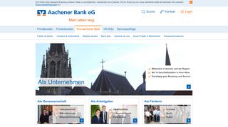 
                            8. Aachener Bank eG - Mein Leben lang. Informationen …