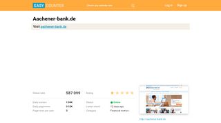 
                            10. Aachener-bank.de: Aachener Bank eG - Mein Leben …