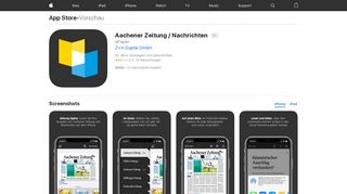 
                            7. ‎Aachener Zeitung / Nachrichten im App Store