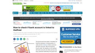 
                            4. Aadhaar Bank Account linking: How to check if bank account ...