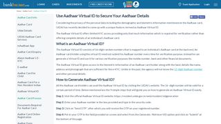 
                            1. Aadhaar Virtual ID: How to Generate UIDAI Aadhaar virtual ID