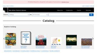 
                            6. AADL Catalog | Ann Arbor District Library