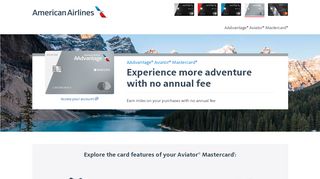 
                            5. AAdvantage® Aviator® Mastercard® | American Airlines ...