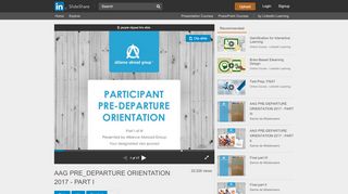 
                            7. AAG PRE_DEPARTURE ORIENTATION 2017 - PART I - SlideShare