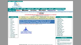 
                            5. AAI Recruitment 2018 - Apply Online for Junior Assistant ...