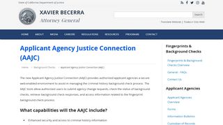 
                            4. AAJC - California Department of Justice - State of California