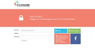 
                            2. Aanmelden Inloggen op de businessgames via het formulier ...