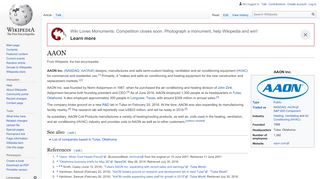 
                            9. AAON - Wikipedia