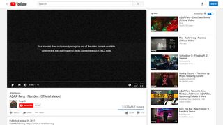 
                            8. A$AP Ferg - Nandos (Official Video) - YouTube