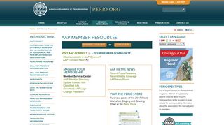 
                            5. AAP Member Resources | Perio.org