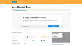
                            9. Aapc.blackboard.com: Blackboard Learn - Easy Counter