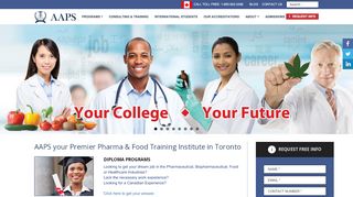 
                            7. aaps.ca - Pharma, Food, Clinical & Cannabis College