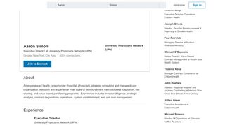 
                            9. Aaron Simon - Executive Director - University Physicians Network ...