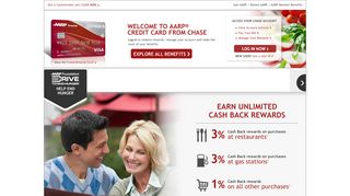 
                            6. AARP® Credit Card from Chase | Everyday Rewards