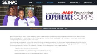 
                            8. AARP Experience Corps | SETRPC