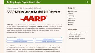 
                            11. AARP Life Insurance Login | Bill Payment - planetforge