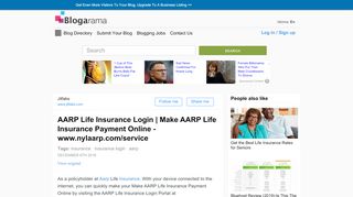 
                            5. AARP Life Insurance Login - blogarama.com