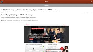 
                            3. AARP Membership Application (How to Verify, …