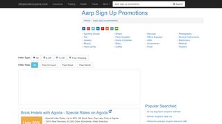 
                            3. Aarp Sign Up Promotions - allspecialcoupons.com